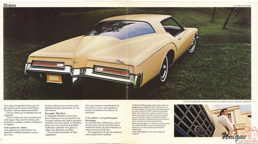1972 Buick French Canadian Brochure Page 15
